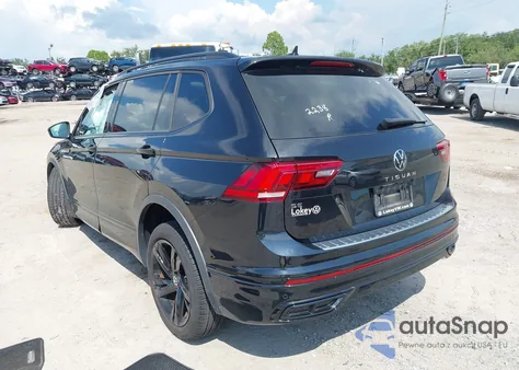 2024 Volkswagen Tiguan 2.0T Se R-Line Black из США, поврежденный, VIN 3VVCB7AX3RM001912